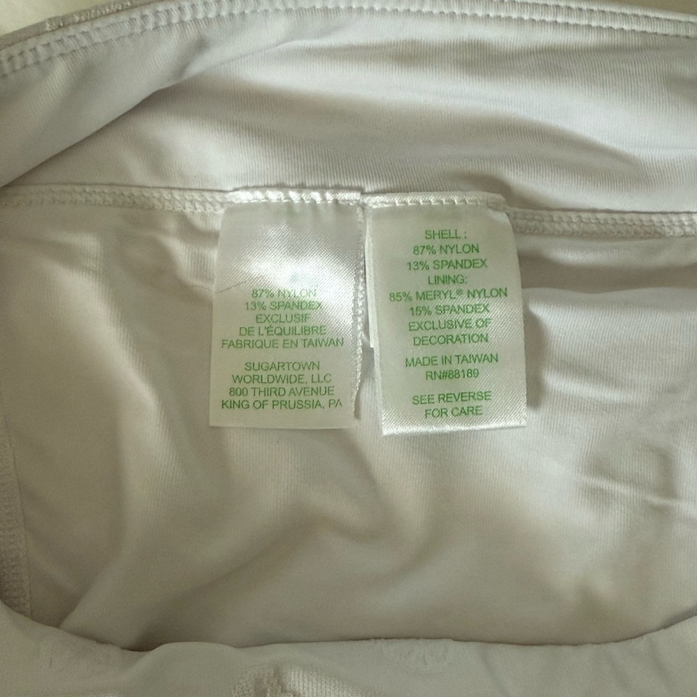 Lilly Pulitzer Coquina Tennis Skort Tennis Monkey Knit Jacquard Resort White - Picture 7 of 8